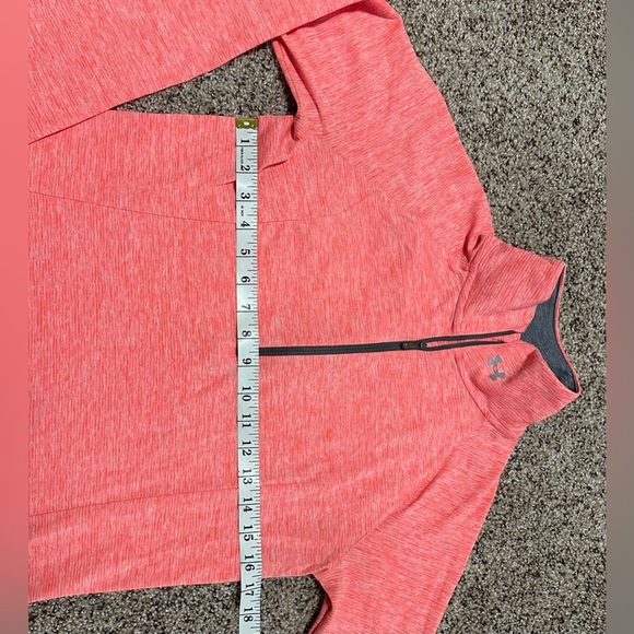 🧡 Under Armour HeatGear 1/4 Zip Pullover - Orange 🧡 - Picture 10 of 15